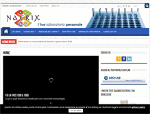 Tablet Screenshot of natrixlab.it